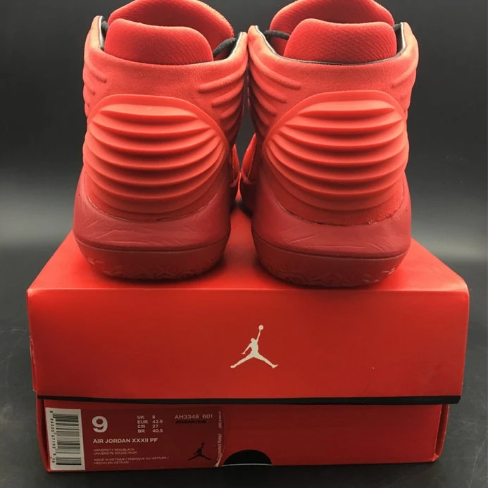 Fashionable Jordan XXXII Rosso Corsa AH3348-601 1205