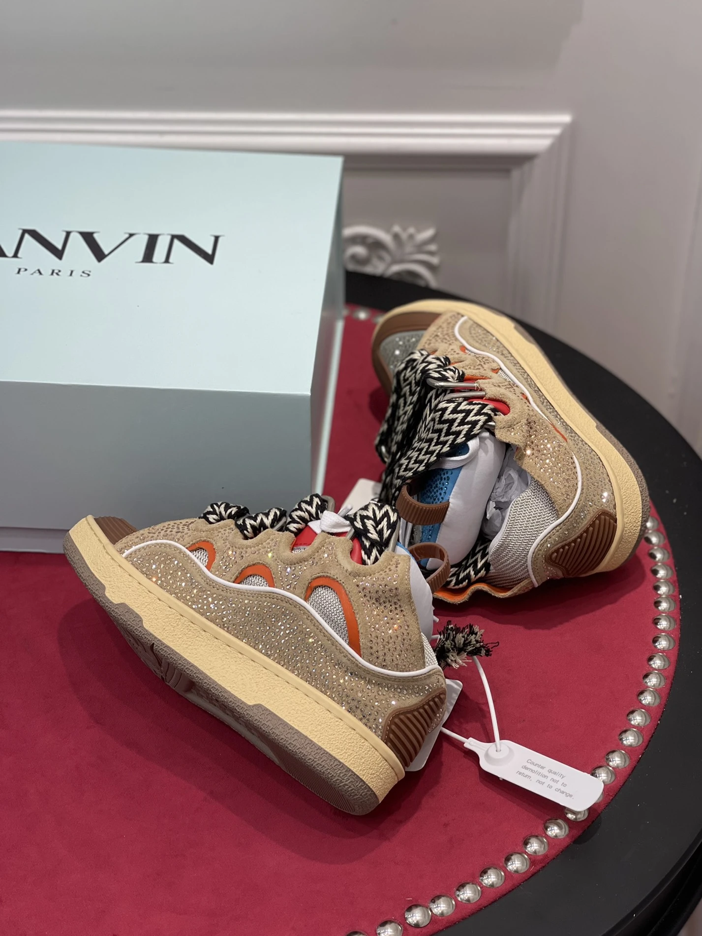 Fashionable Lanvin Leather Curb FM-SKRK11-STRA-H2105 1489