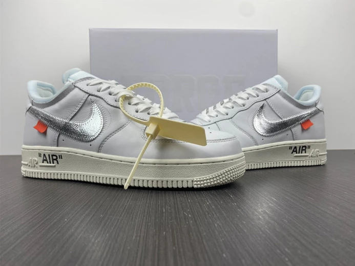 Fashionable Nike Air Force 1 Low Off-White ComplexCon AO4297-100 2436