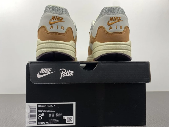 Fashionable Nike Air Max 1 Patta Waves Monarch DH1348-001 2568