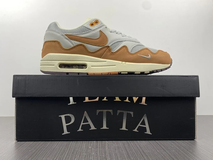 Fashionable Nike Air Max 1 Patta Waves Monarch DH1348-001 2568