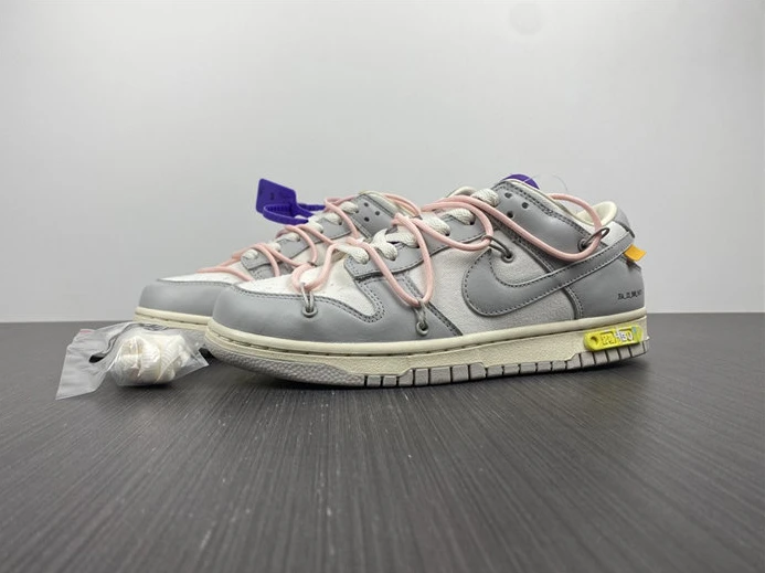 Fashionable Nike Dunk Low Off-White Lot 24 DM1602-119 2340