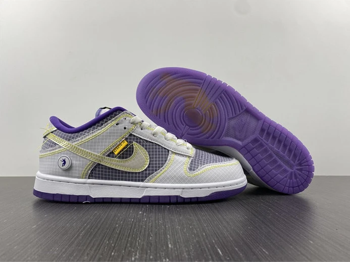 Fashionable Nike Dunk Low Union Passport Pack Court Purple DJ9649-500 1935