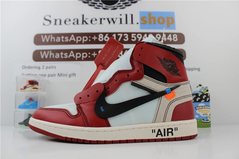 GOAT Air Jordan 1 Chicago OFF-WHITE Trendy 406