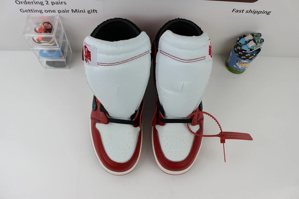 GOAT Air Jordan 1 Chicago OFF-WHITE Trendy 406