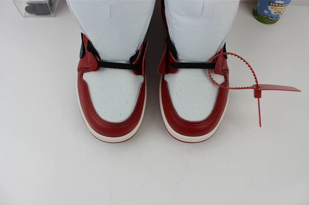 GOAT Air Jordan 1 Chicago OFF-WHITE Trendy 406