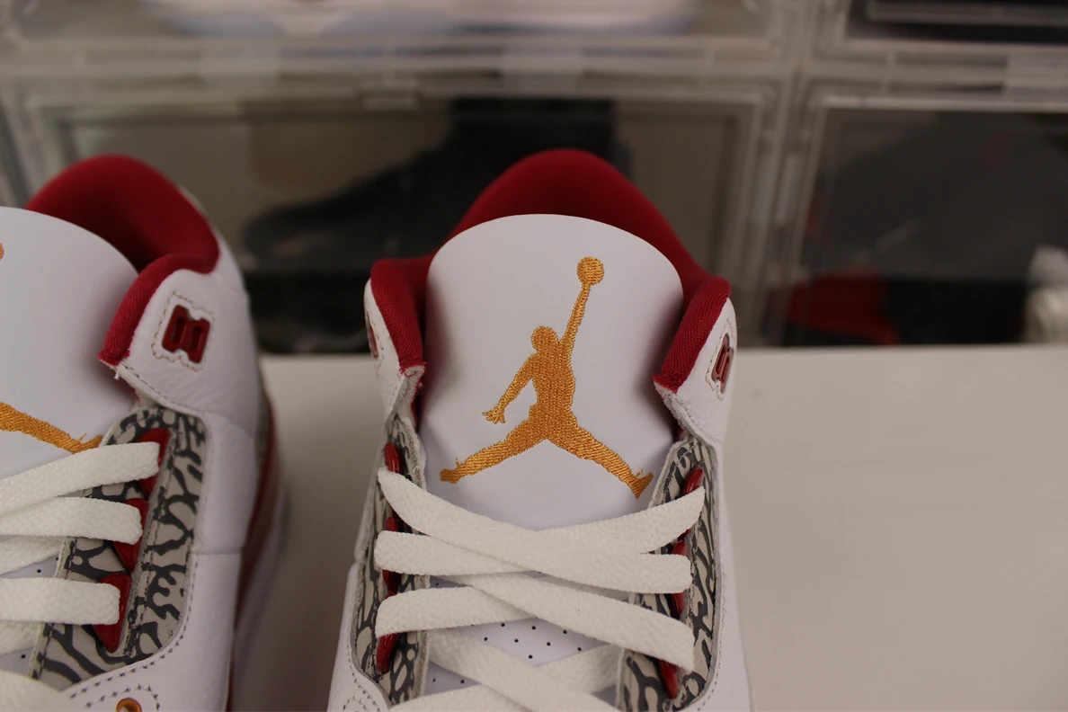 GOAT Air Jordan 3 “Cardinal Red” Trendy 706
