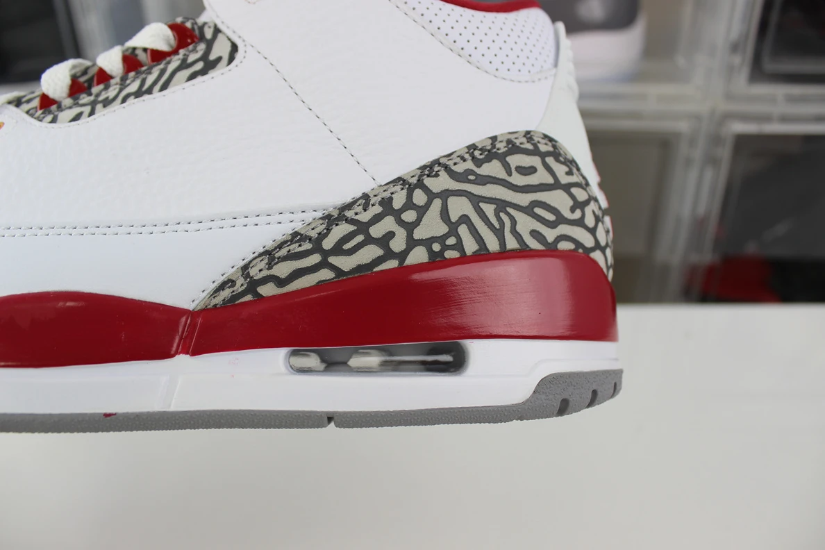 GOAT Air Jordan 3 “Cardinal Red” Trendy 706