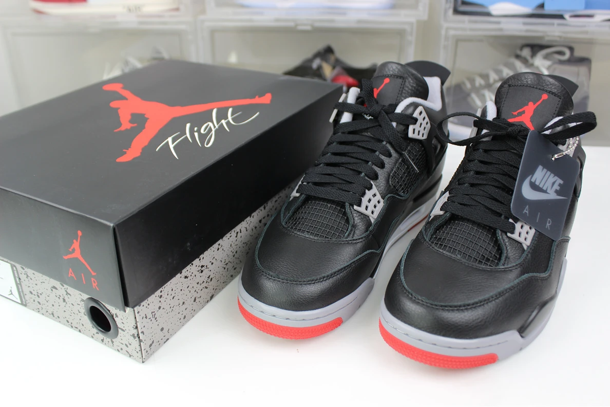 GOAT Air Jordan 4 Bred Reimagined GoAnywhere 808