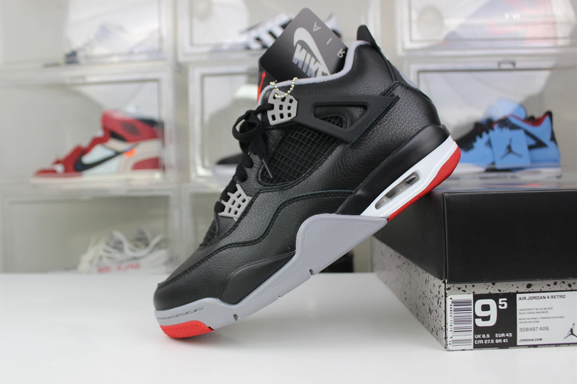 GOAT Air Jordan 4 Bred Reimagined GoAnywhere 808