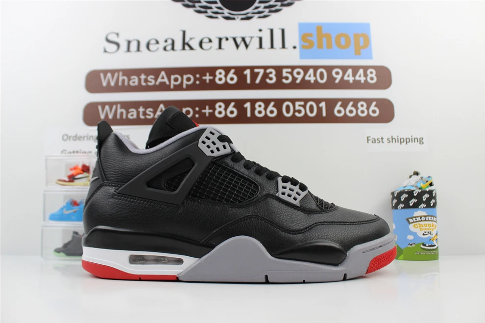 GOAT Air Jordan 4 Bred Reimagined Trendy 814