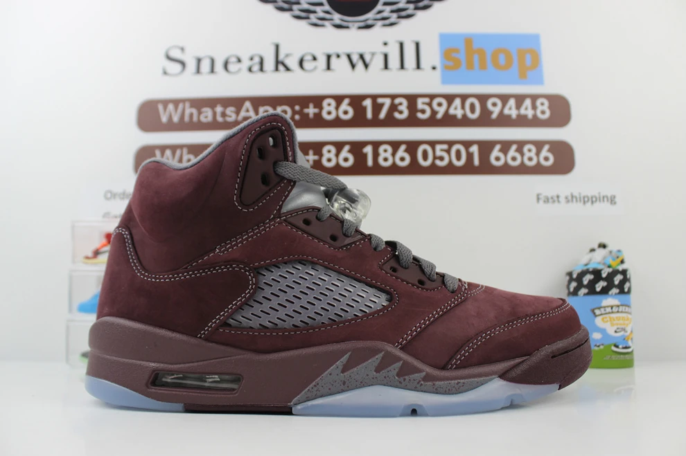 GOAT Air Jordan 5 Burgundy 2023 StreetReady 936