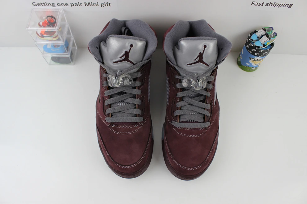 GOAT Air Jordan 5 Burgundy 2023 StreetReady 936