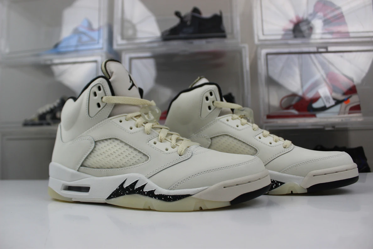 GOAT Air Jordan 5 SE “Sail” Comfortable 937