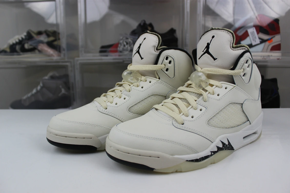 GOAT Air Jordan 5 SE “Sail” Comfortable 937