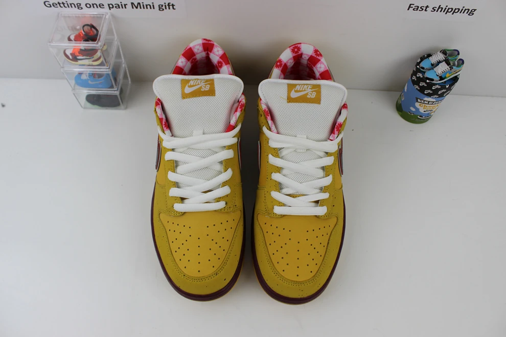 GOAT Dunk Low Premium SB 'Yellow Lobster' StreetReady 1740
