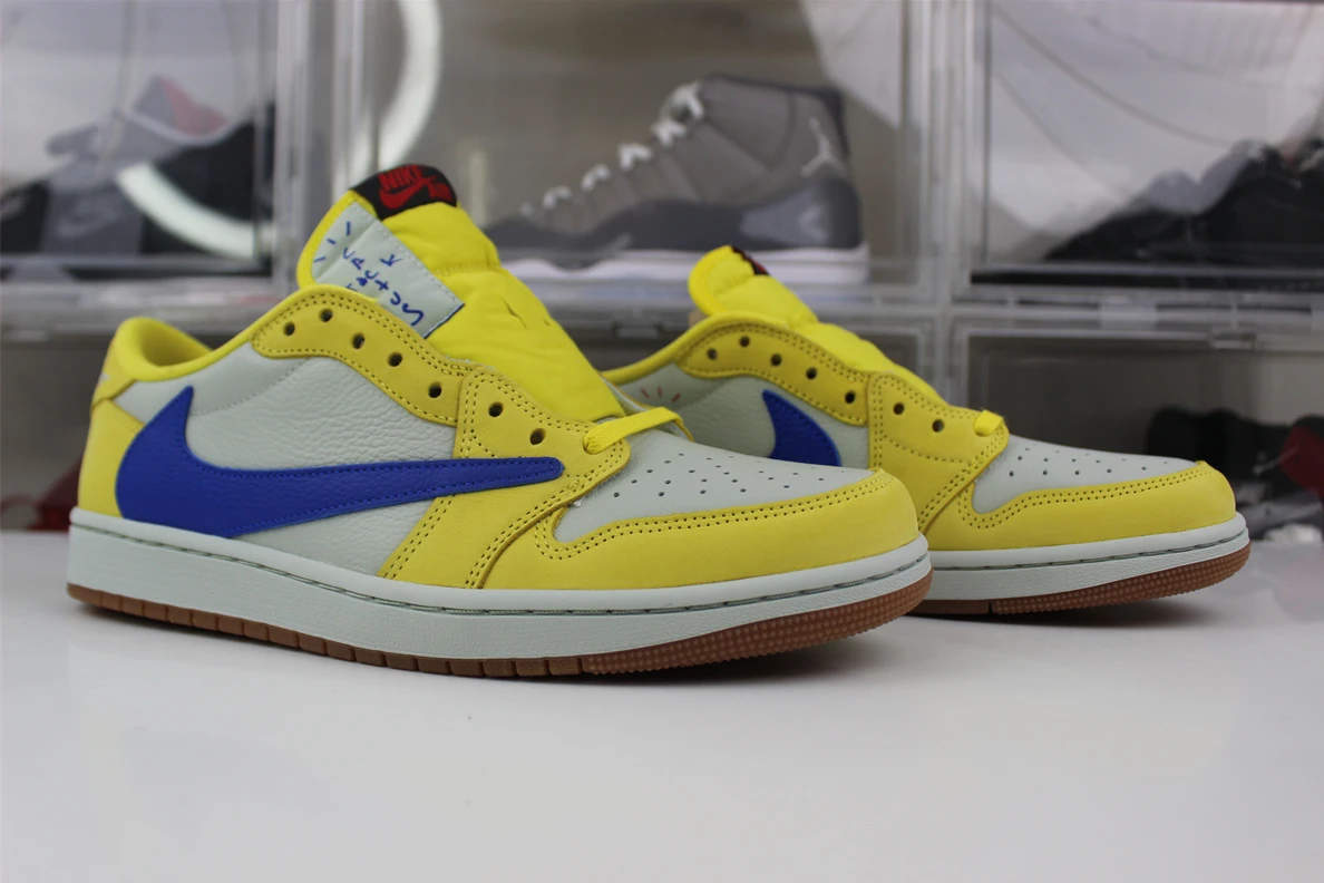 GOAT Travis Scott x Air Jordan 1 Low OG “Canary” UrbanStyle 577