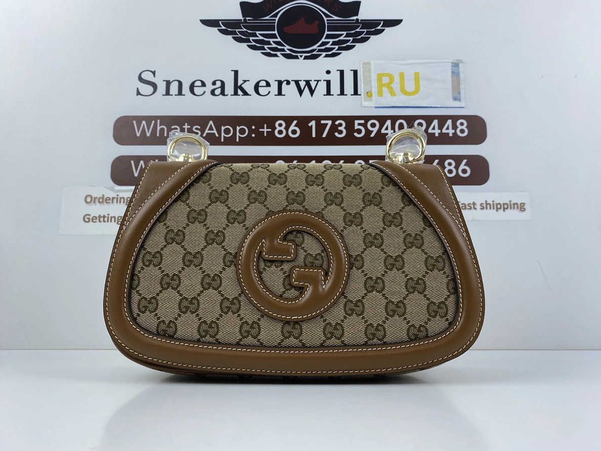 GUCCI Blondie 815714 Brown (26.5x16.5x8.5) StreetReady 283