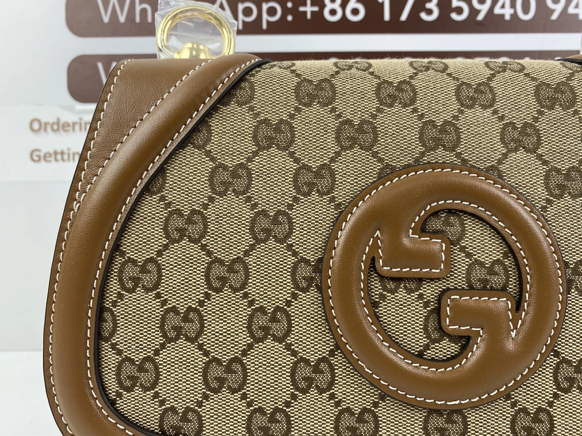 GUCCI Blondie 815714 Brown (26.5x16.5x8.5) StreetReady 283