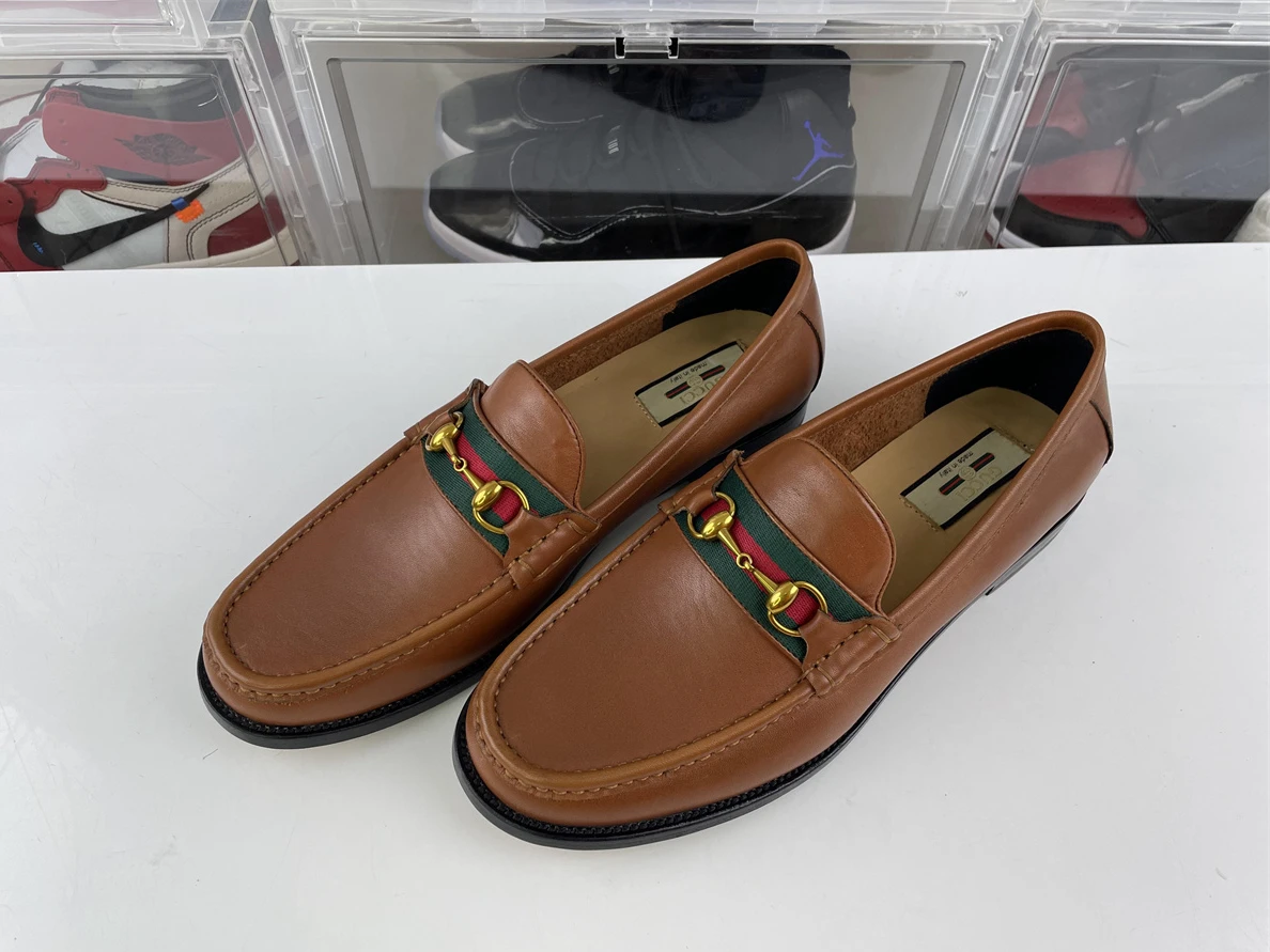 GUCCI Brown Loafer shoes SportInspired 101