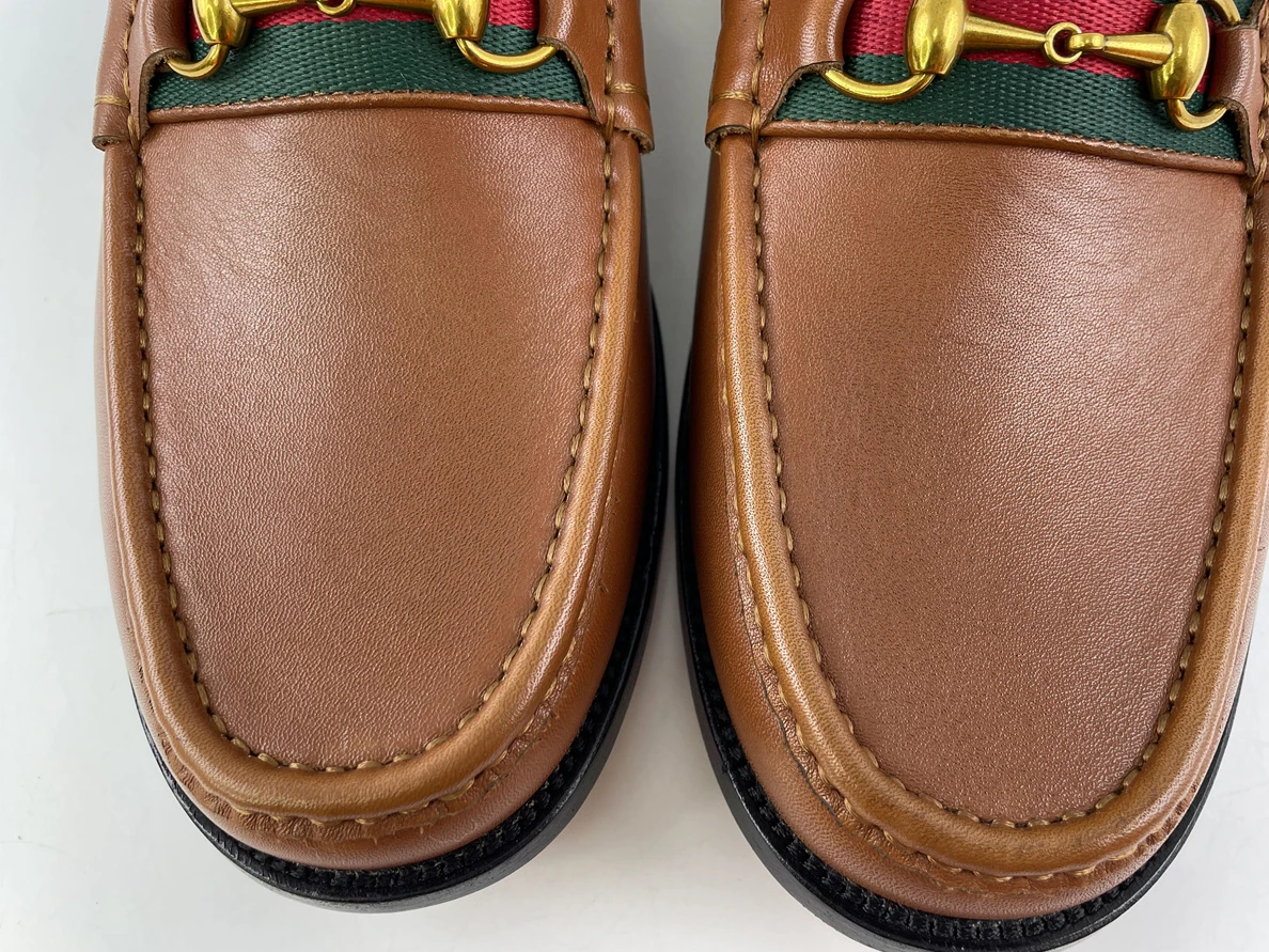 GUCCI Brown Loafer shoes SportInspired 101