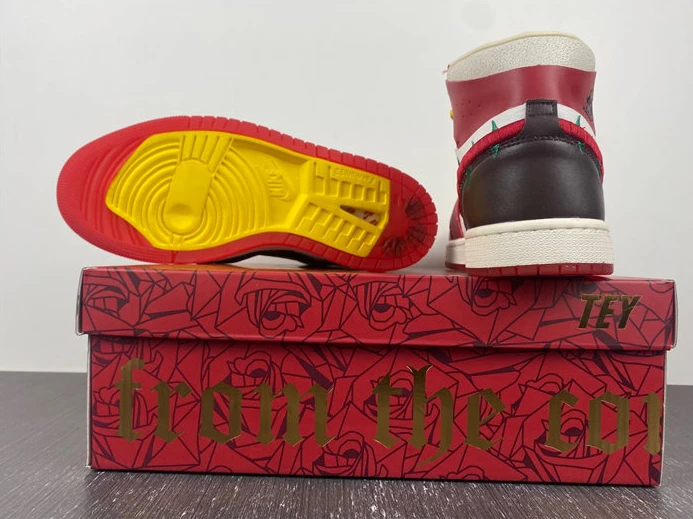 GoAnywhere 1748 Jordan 1 High Zoom Air CMFT 2 Teyana Taylor A Rose From Harlem FJ0604- 418