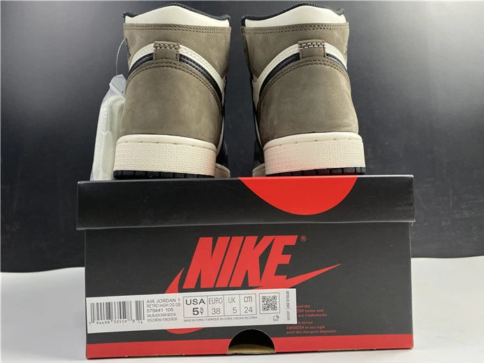 GoAnywhere 3450 Jordan1 Retro Dark Mocha 555088- 493
