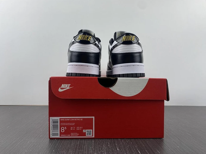 GoAnywhere 414 Nike Dunk Low World Champs Black White DR9511- 1854