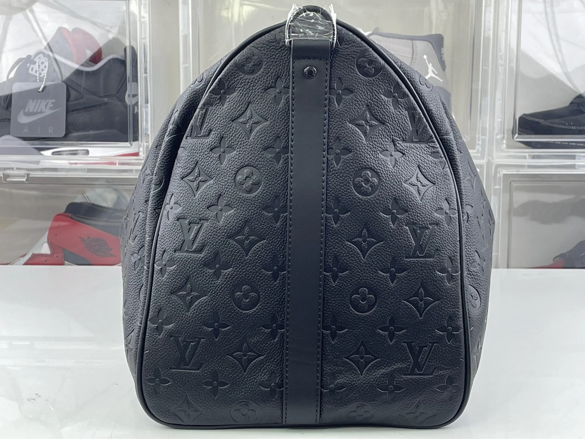 GoAnywhere 4221 LV Keepall Bandouliere Travelling handling bag with Monogram Shadow (50 x 29 x 23 cm) 175