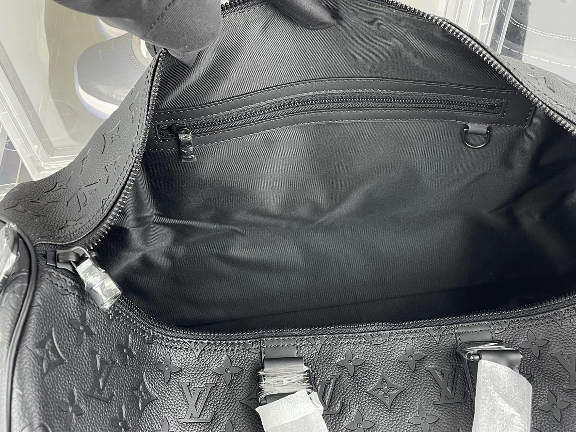 GoAnywhere 4221 LV Keepall Bandouliere Travelling handling bag with Monogram Shadow (50 x 29 x 23 cm) 175