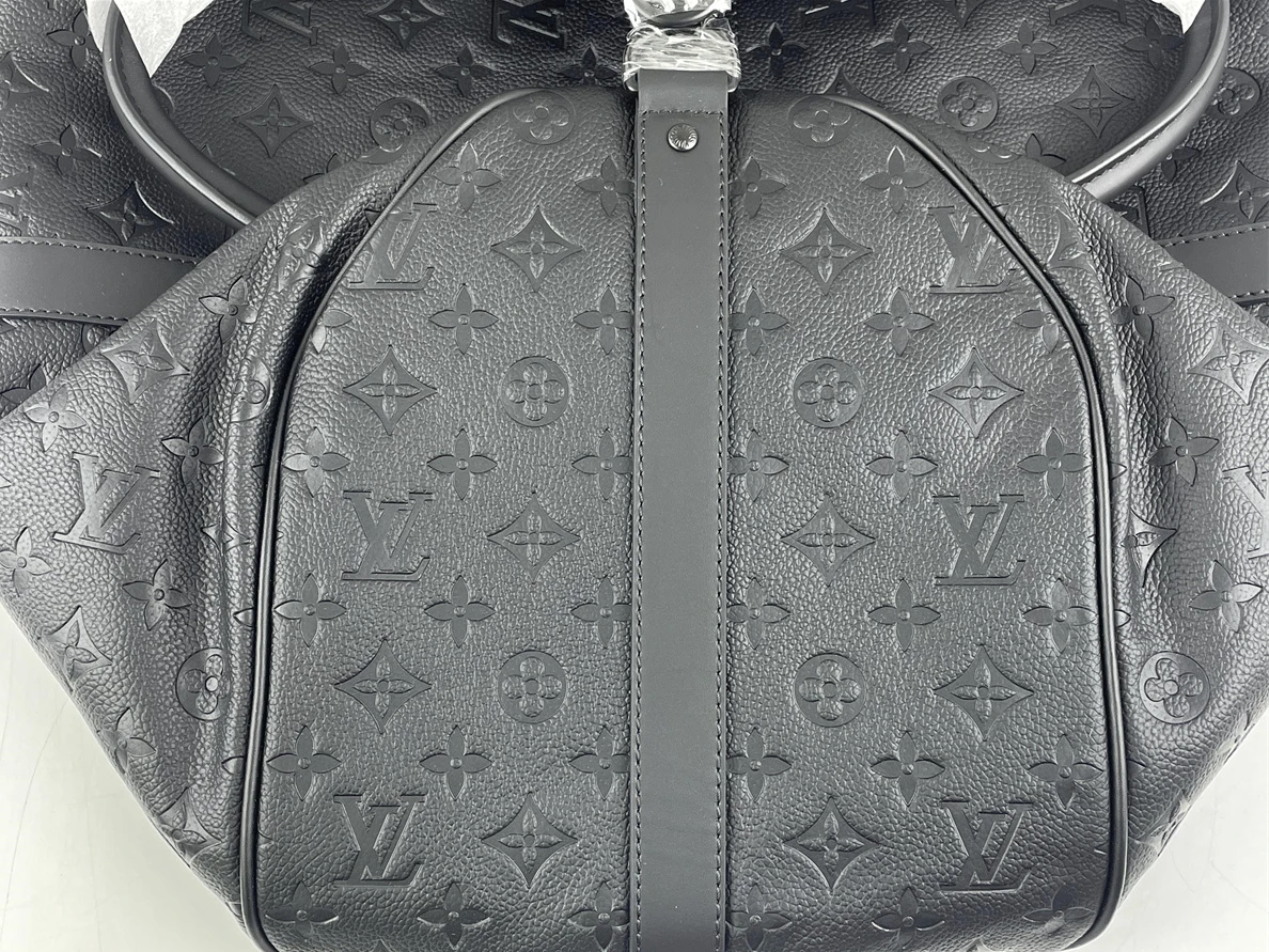 GoAnywhere 4221 LV Keepall Bandouliere Travelling handling bag with Monogram Shadow (50 x 29 x 23 cm) 175