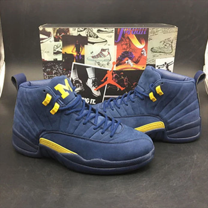 GoAnywhere 4579 Jordan 12 Retro Michigan BQ3180- 1113