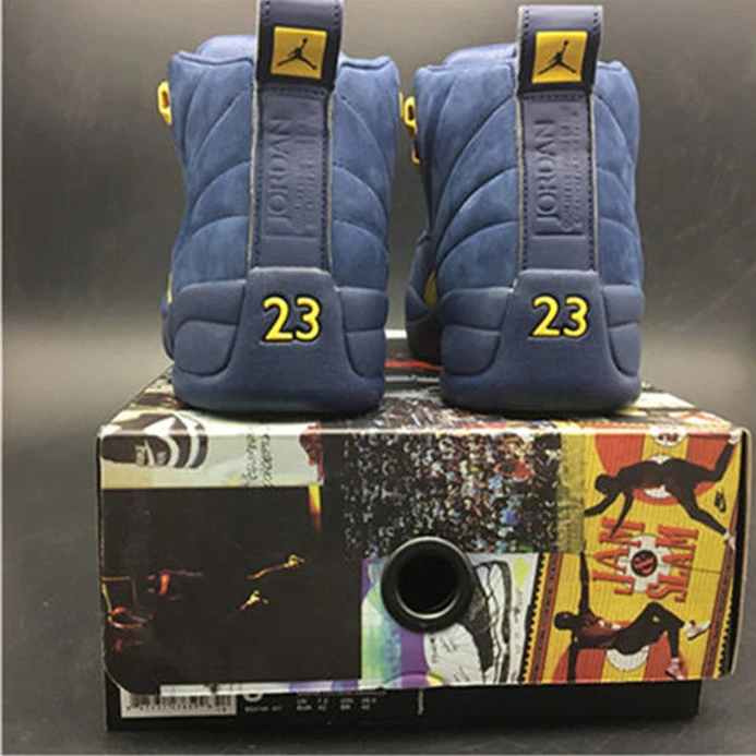 GoAnywhere 4579 Jordan 12 Retro Michigan BQ3180- 1113
