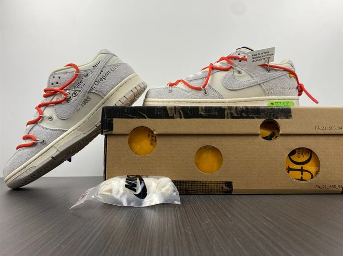 GoAnywhere 7175 Nike Dunk Low Off-White Lot 13 DJ0950- 1949