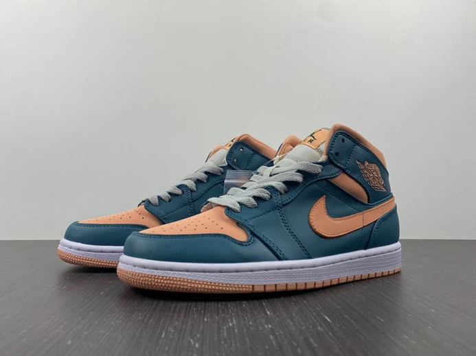 GoAnywhere Jordan1 Mid Dark Teal Green BQ6472-308 459