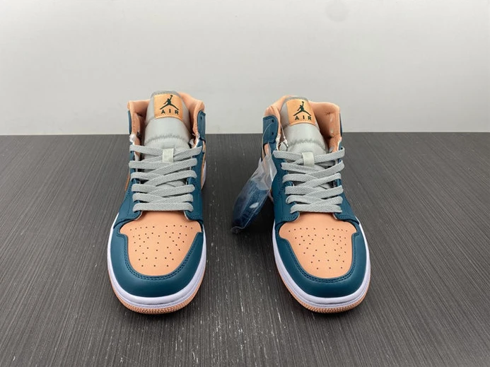 GoAnywhere Jordan1 Mid Dark Teal Green BQ6472-308 459