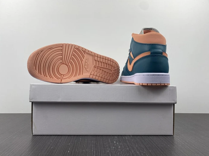 GoAnywhere Jordan1 Mid Dark Teal Green BQ6472-308 459