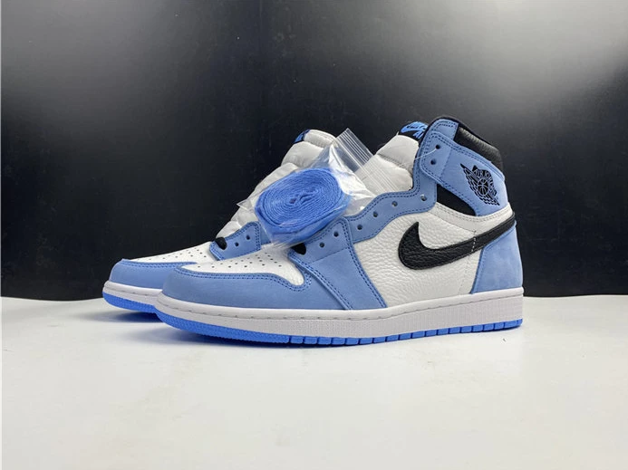 GoAnywhere Jordan1 White University Blue Black 555088-134 499