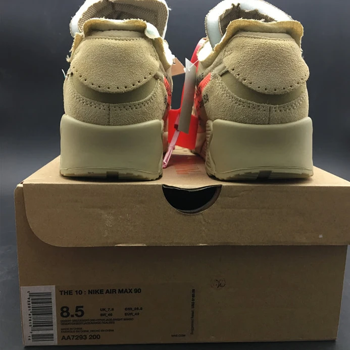 GoAnywhere Nike Air Max 90 OFF-WHITE Desert Ore AA7293-200 2670