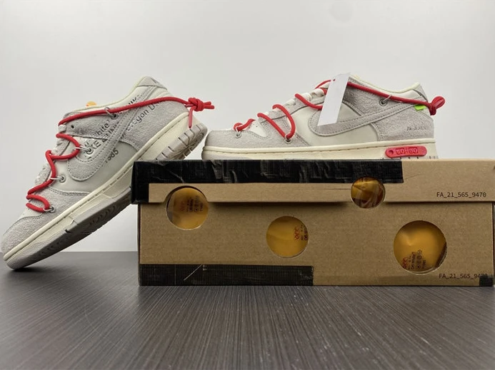 GoAnywhere Nike Dunk Low Off-White Lot 40 DJ0950-103 2371