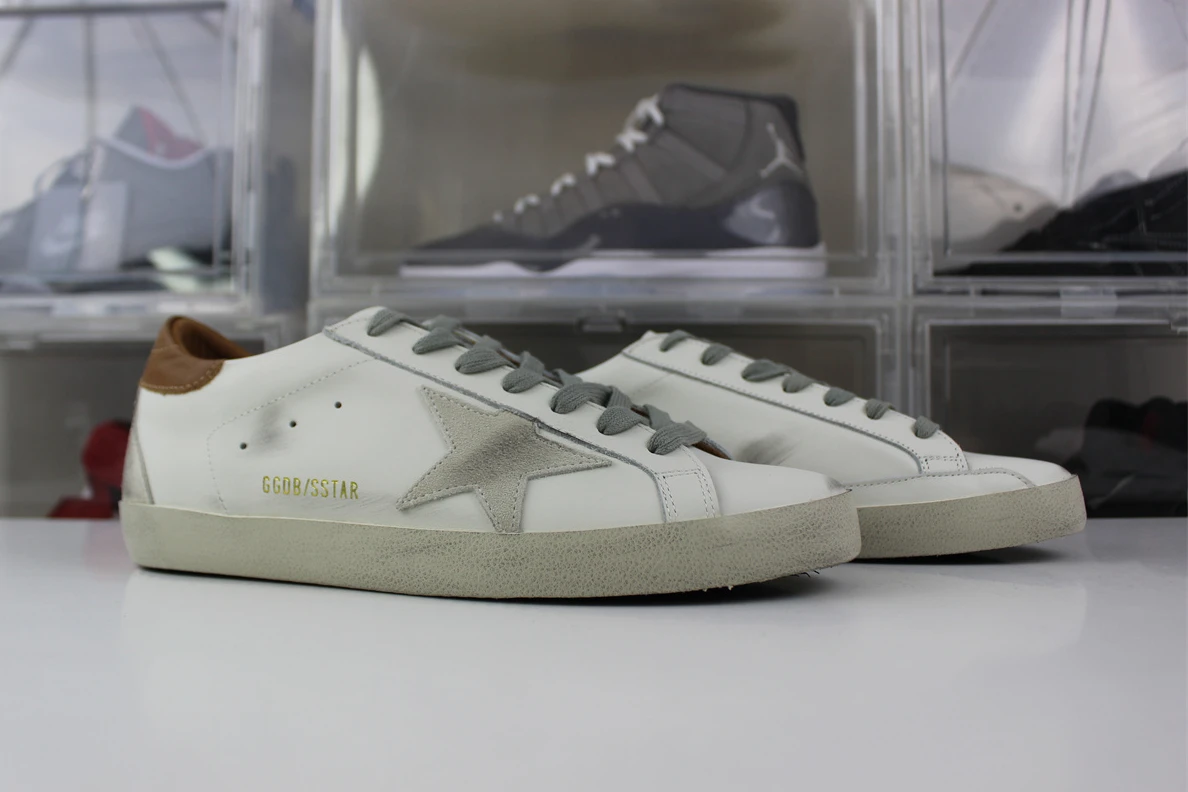 Golden Goose Super-Star White Tan AllSeason 3577