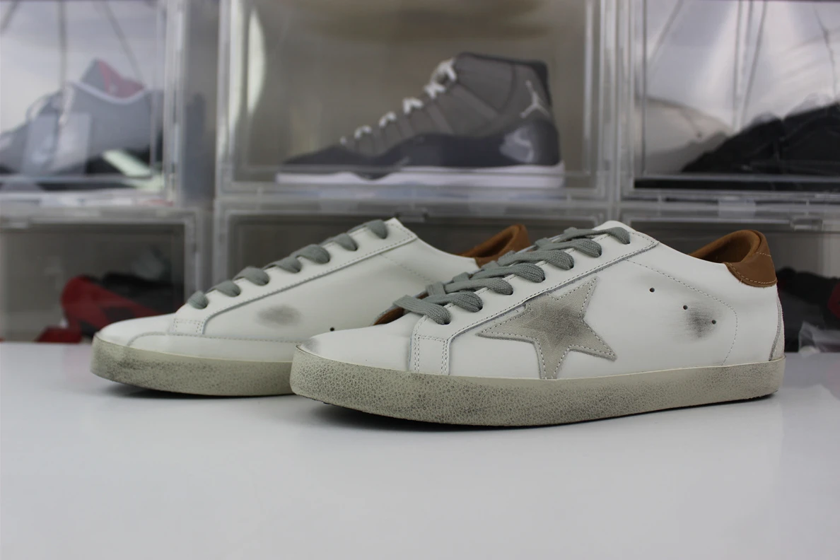 Golden Goose Super-Star White Tan AllSeason 3577