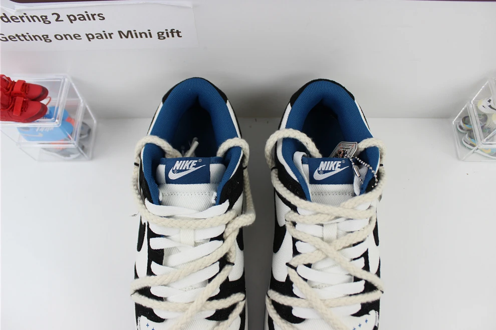GoodFit 3072 Nike Dunk Low Industrial Black Blue 1725