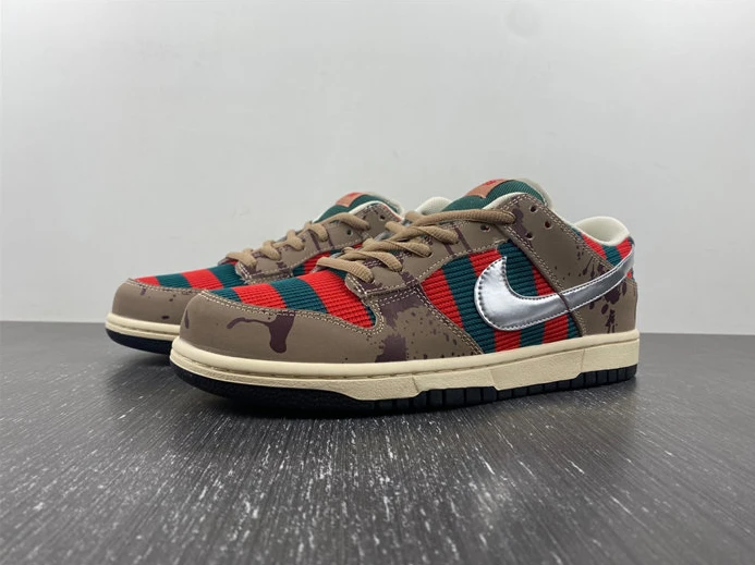 GoodFit 4643 Nike SB Dunk Low Freddy Krueger 313170- 1770