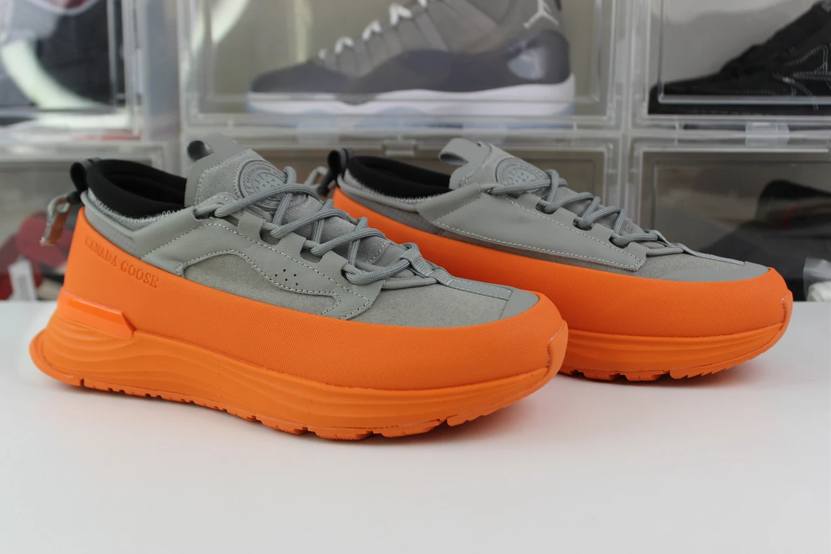 GoodFit 7059 Canada Goose Glacier Trail Sneaker Grey Orange 3579