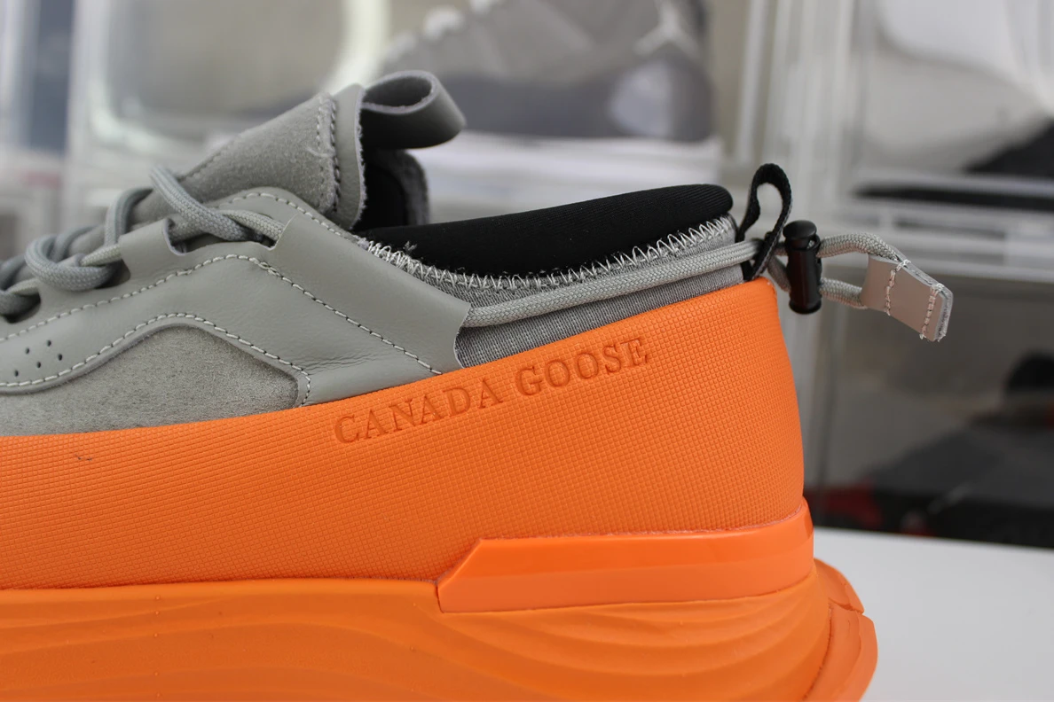 GoodFit 7059 Canada Goose Glacier Trail Sneaker Grey Orange 3579