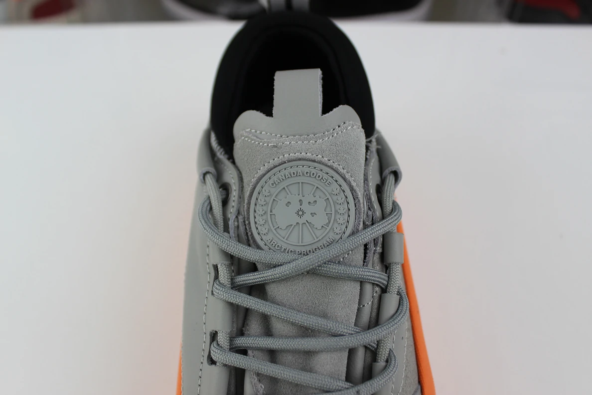 GoodFit 7059 Canada Goose Glacier Trail Sneaker Grey Orange 3579