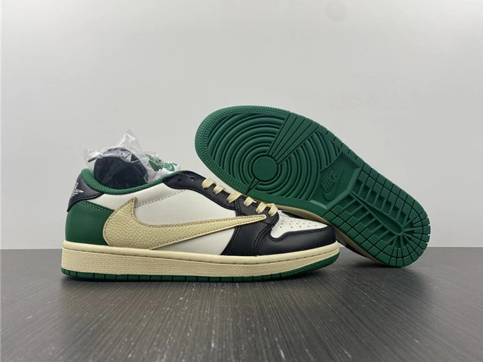 GoodFit 8133 Jordan1 Travis Scott green DM7866- 682