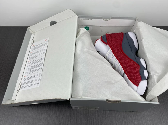 GoodFit 876 Jordan 13 Retro Gym Red Flint Grey DJ5982- 1149