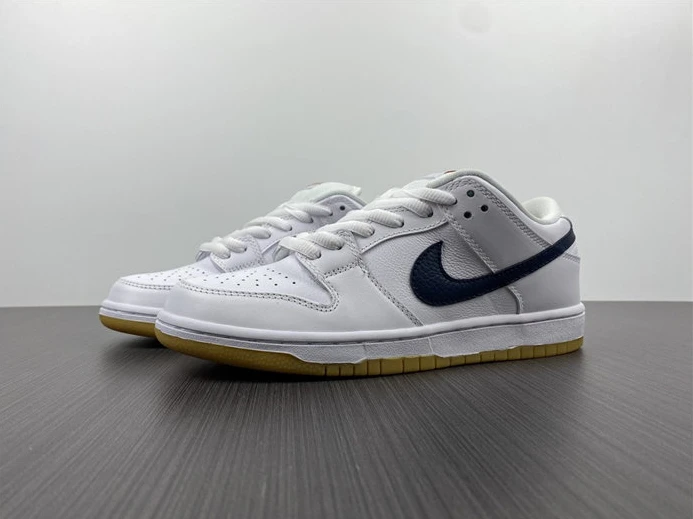 GoodFit 9133 Nike SB Dunk Low Orange Label White Navy CZ2249- 2047